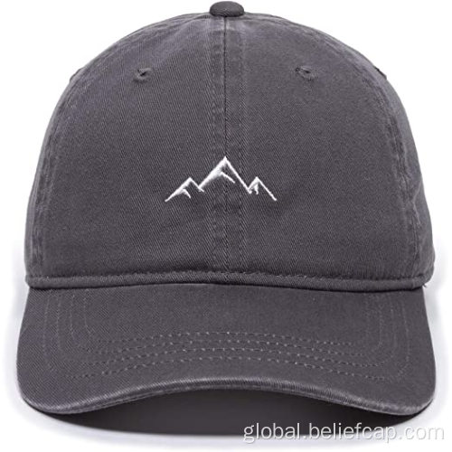 Custom Embroidery Logo Polyester Cotton Sport Cap Supplier